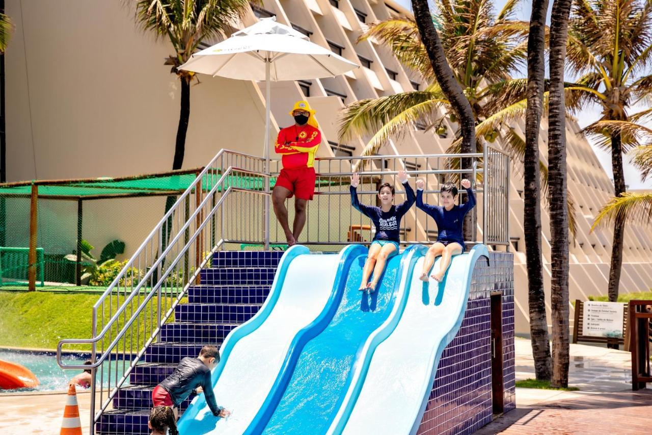Ocean Palace All Inclusive Premium Натал Экстерьер фото The water slide at the pool