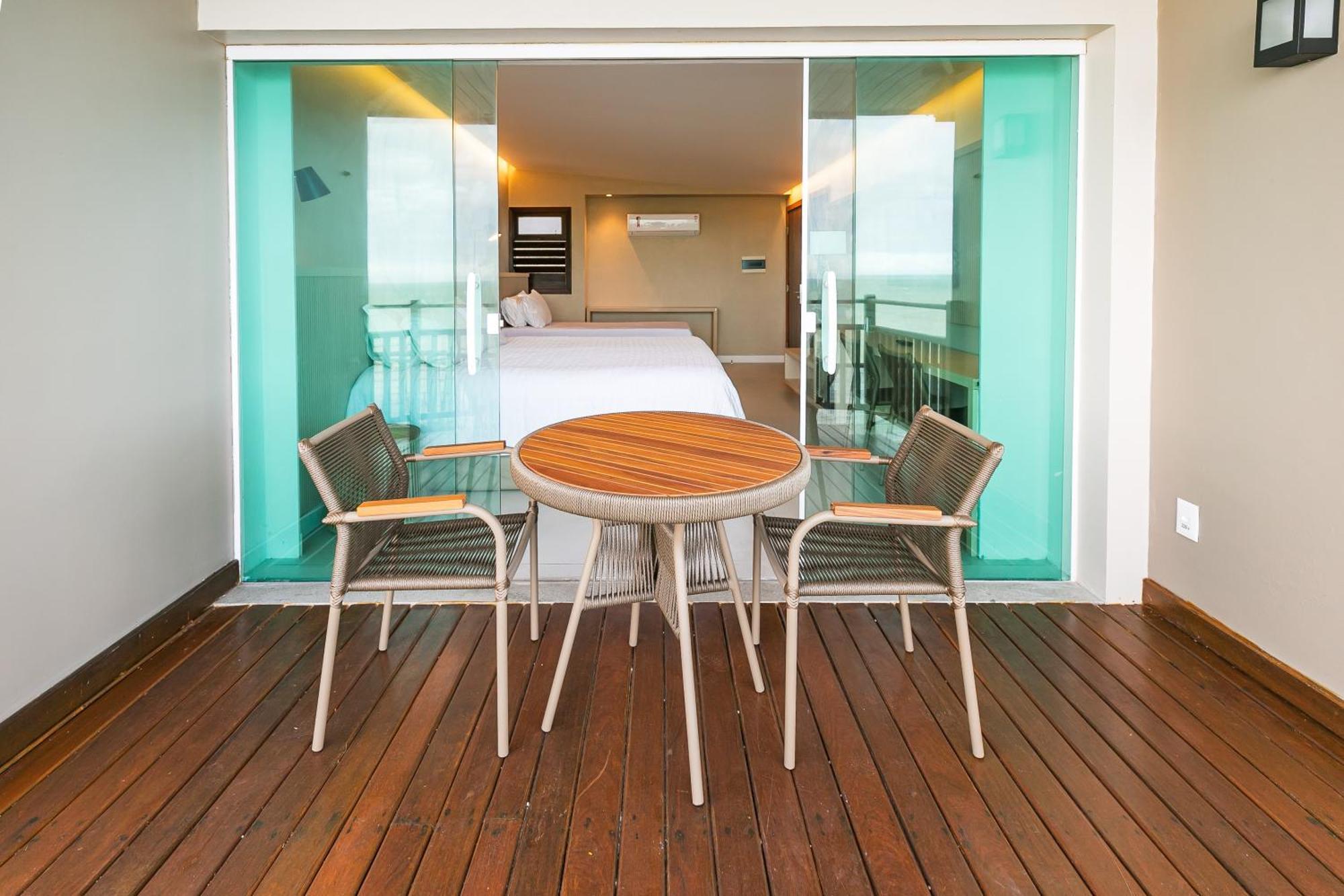 Ocean Palace All Inclusive Premium Натал Экстерьер фото A balcony at the hotel
