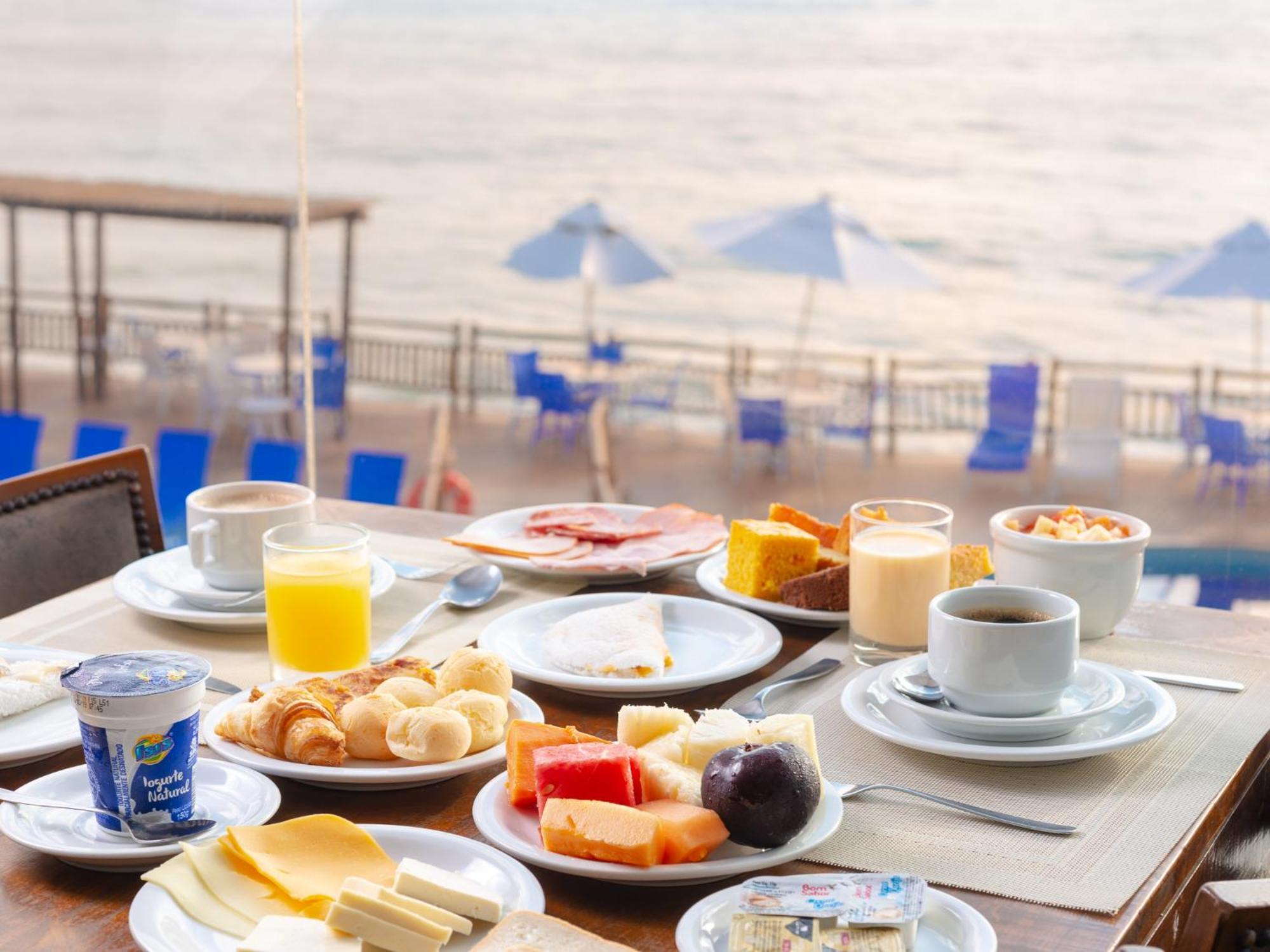 Ocean Palace All Inclusive Premium Натал Экстерьер фото A typical continental breakfast