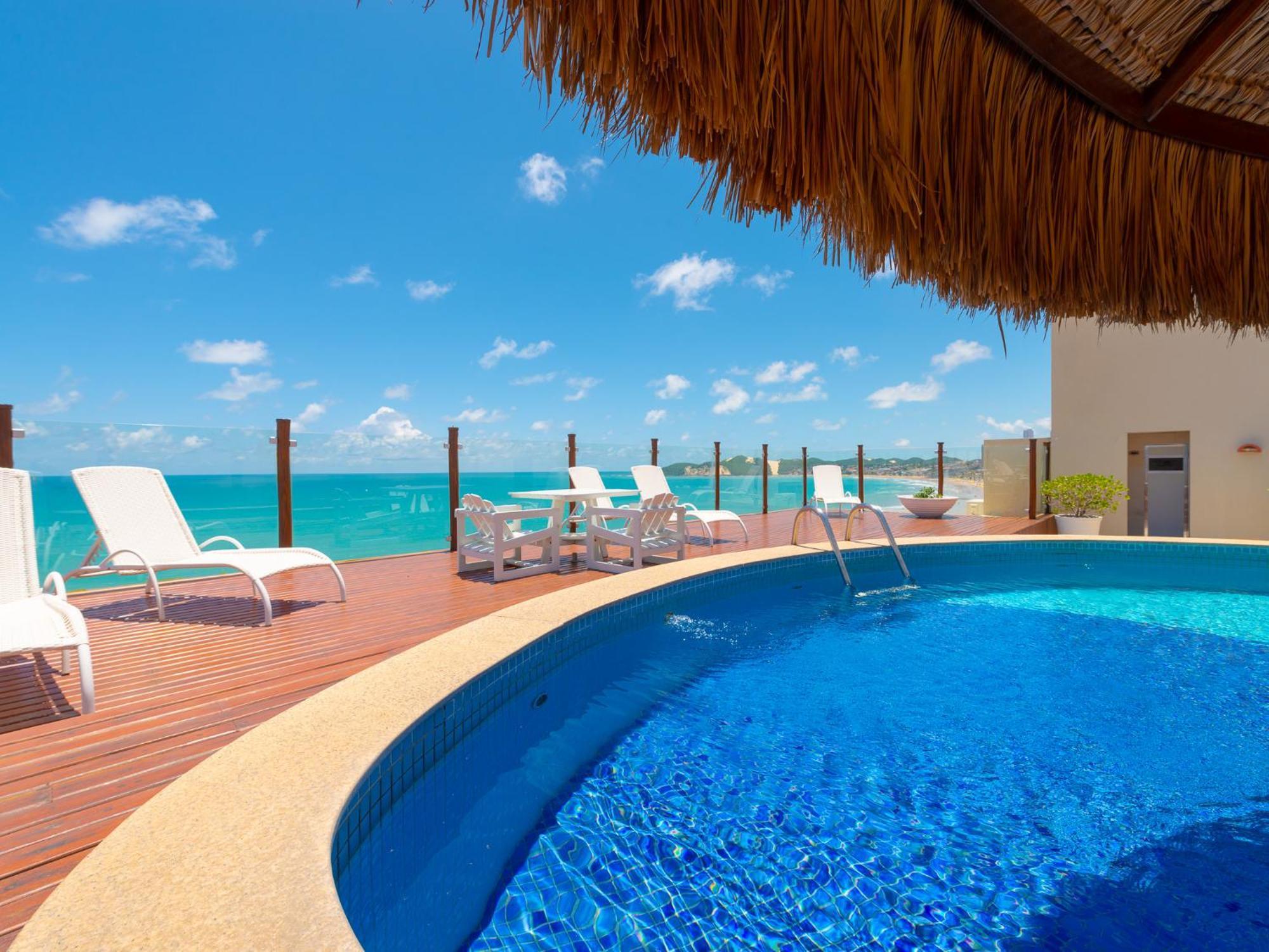 Ocean Palace All Inclusive Premium Натал Экстерьер фото Rooftop pool at the Grand at Moon Palace