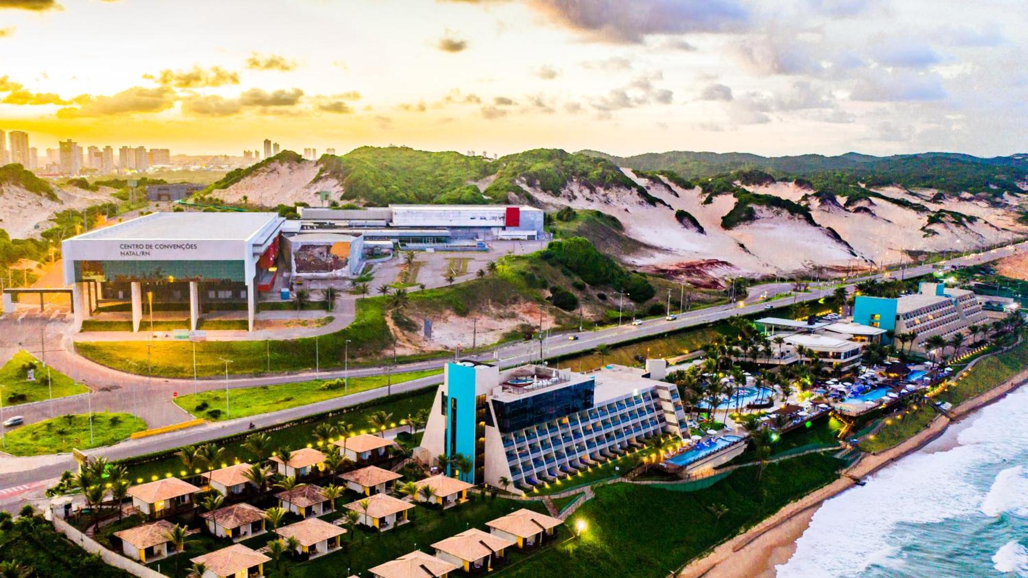 Ocean Palace All Inclusive Premium Натал Экстерьер фото Aerial view of the complex