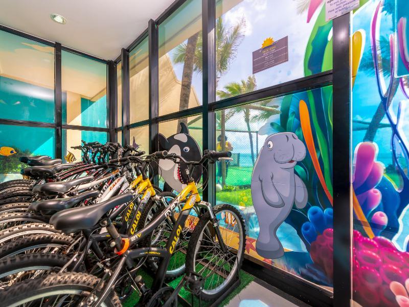 Ocean Palace All Inclusive Premium Натал Экстерьер фото Bicycle rental at the resort